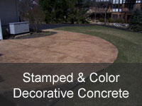 stamped concrete